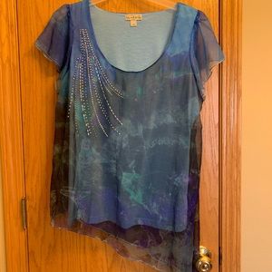 Live and Let Live blouse